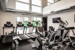 Don`t skip a beat with the club house gym & steam sauna 